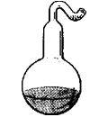 s-shaped flask